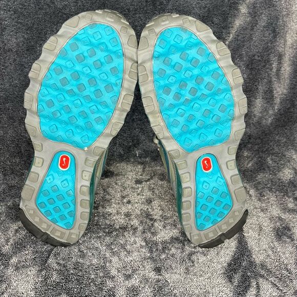 Nike Air Max + 2010 Silver Glass Blue Women size 10.5 - Picture 7 of 8